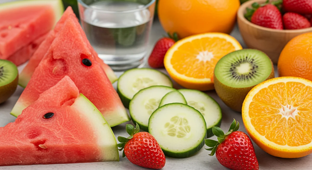 Hydrating fruits and vegetables for summer