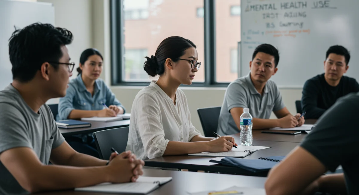 Mental Health First Aid Training: Boost US Adult Certification by 20% by 2025