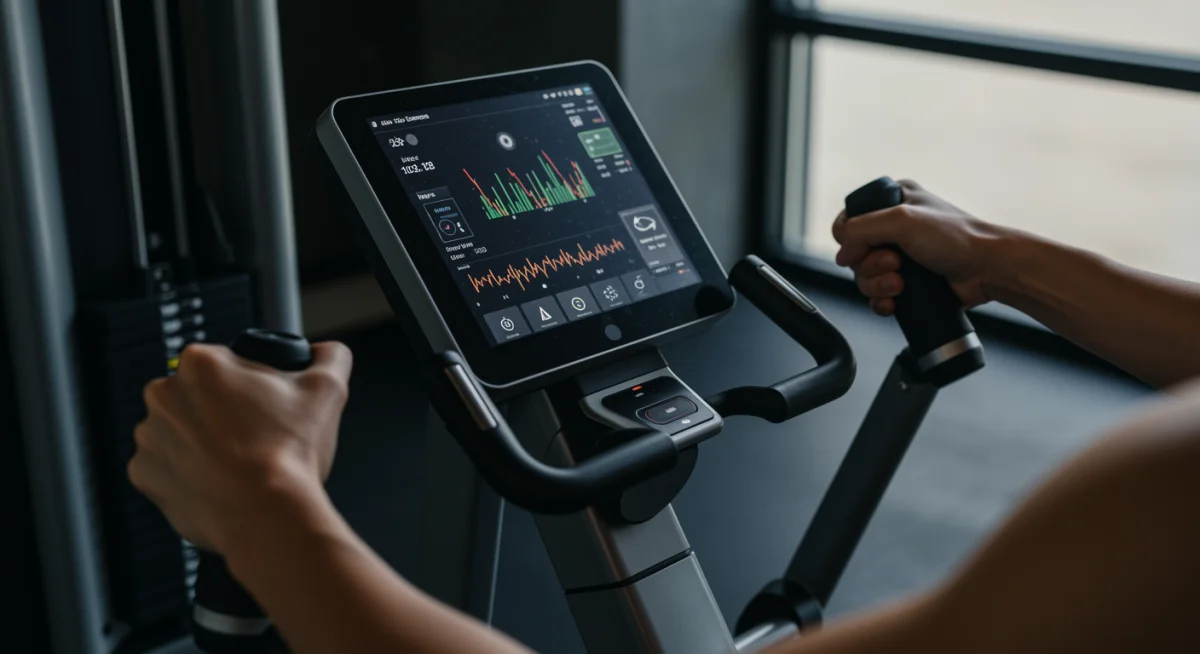 Smart resistance training machine with real-time data display