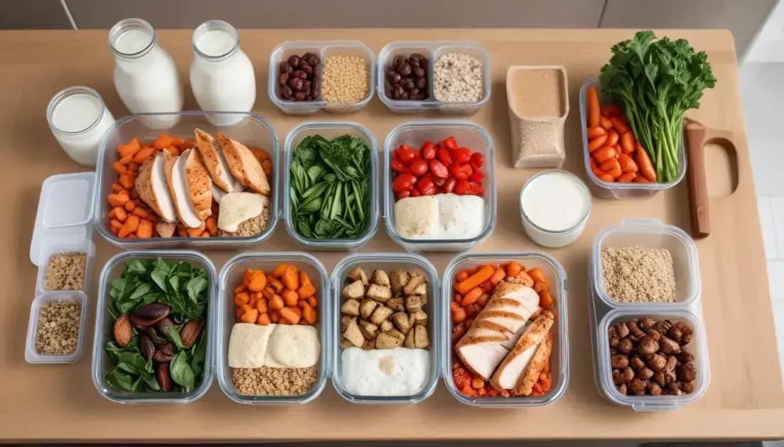 Meal prep, portioning and a practical shopping list Meal prep, portioning and a practical shopping list